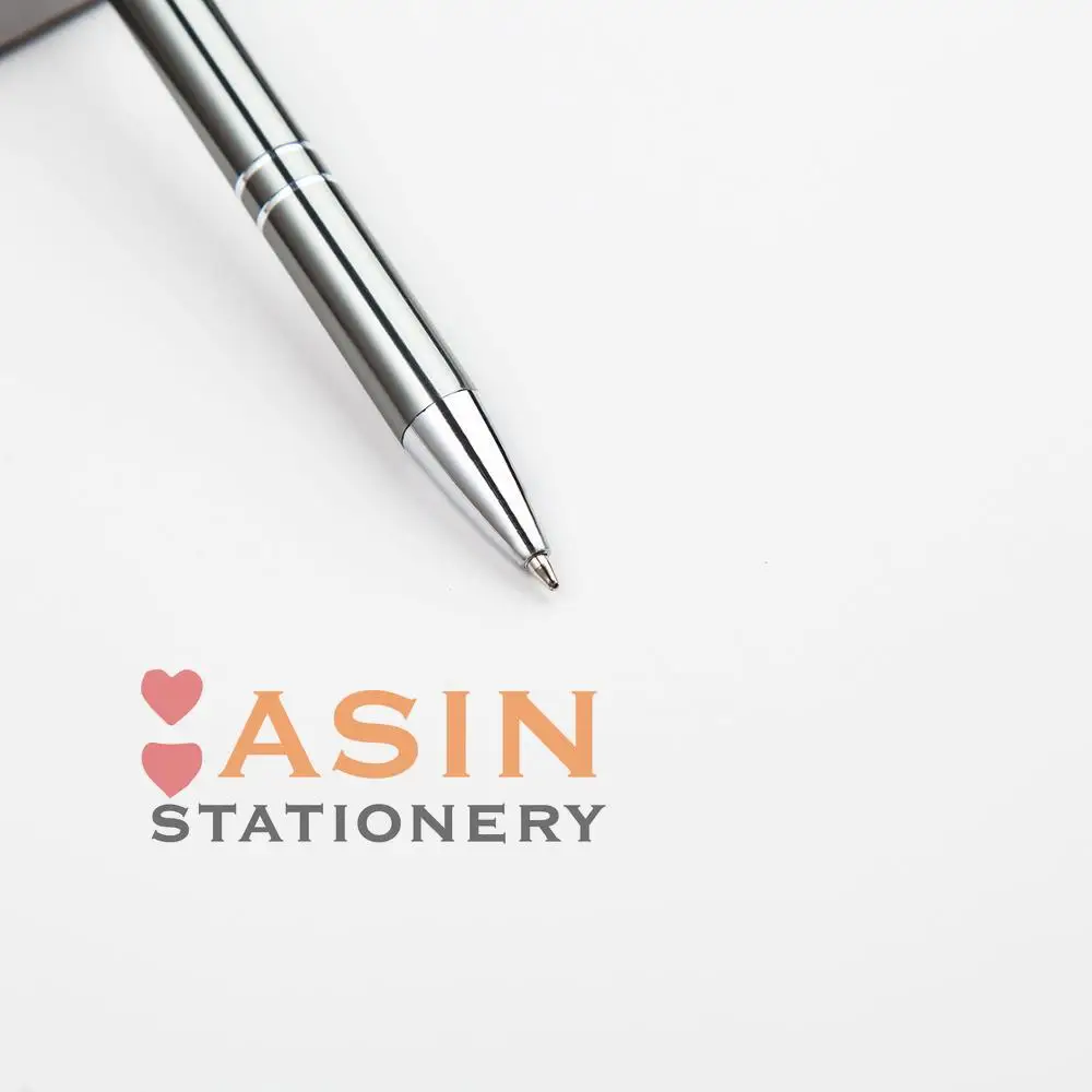20pcs/lot Customize promotion ballpoint pen metal ball pen support print logo advertising wholesale personalized metal pen images - 6