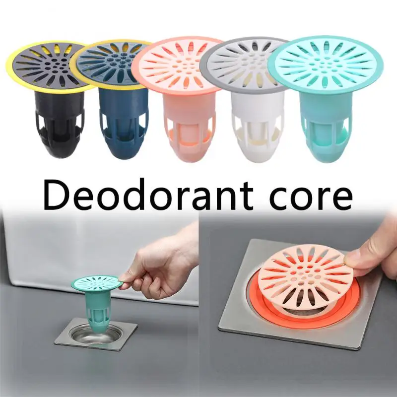 

Floor Drain Deodorizer Sewer Deodorizer Cover Mouth Stopper Anti Small Flying Insect Anti Odor Device Bathroom Sealing Plug Core