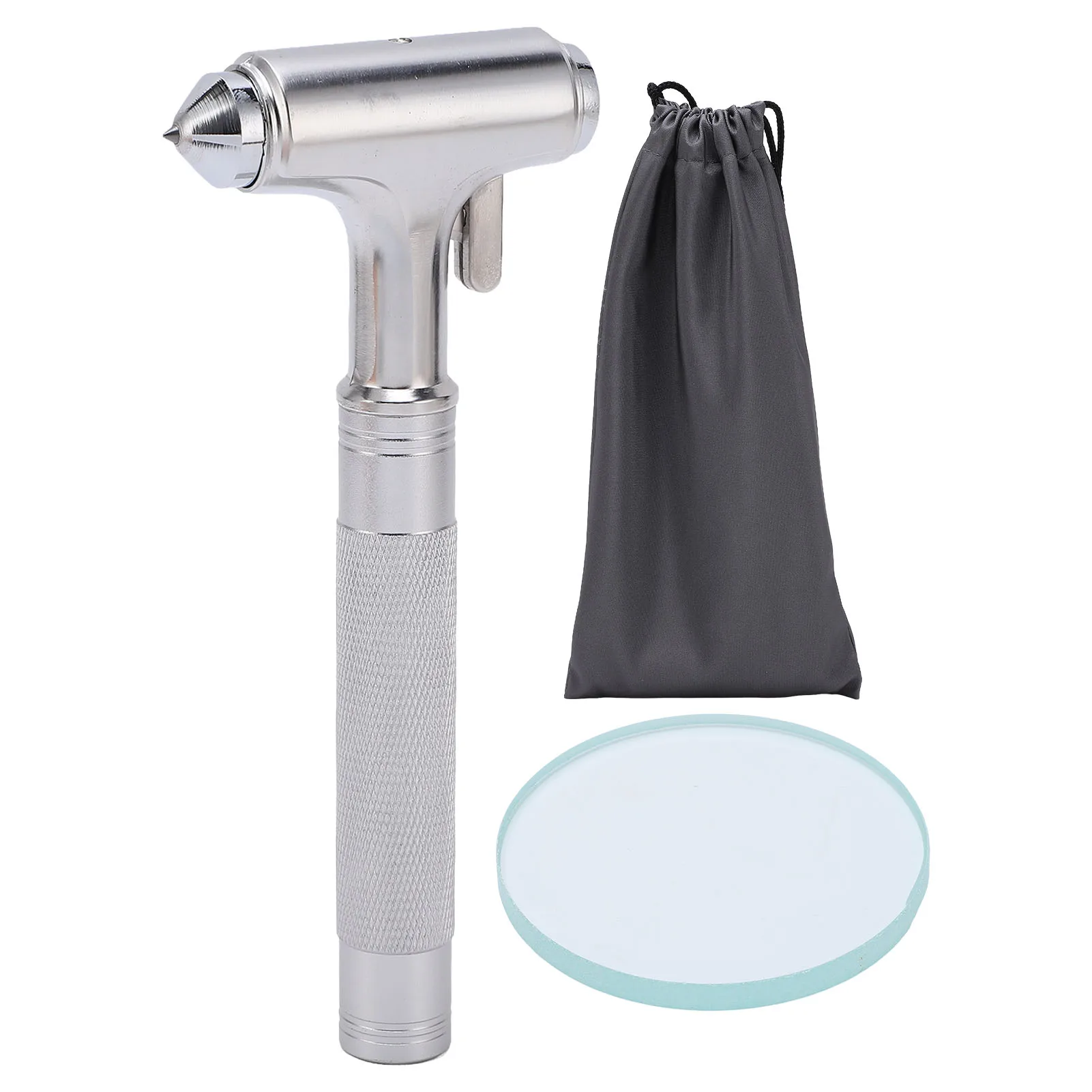 

Safety Hammer Aluminium Alloy Seatbelt Cutter Window Breaker High Hardness Emergency Escape Tool for Vehicle Accidents