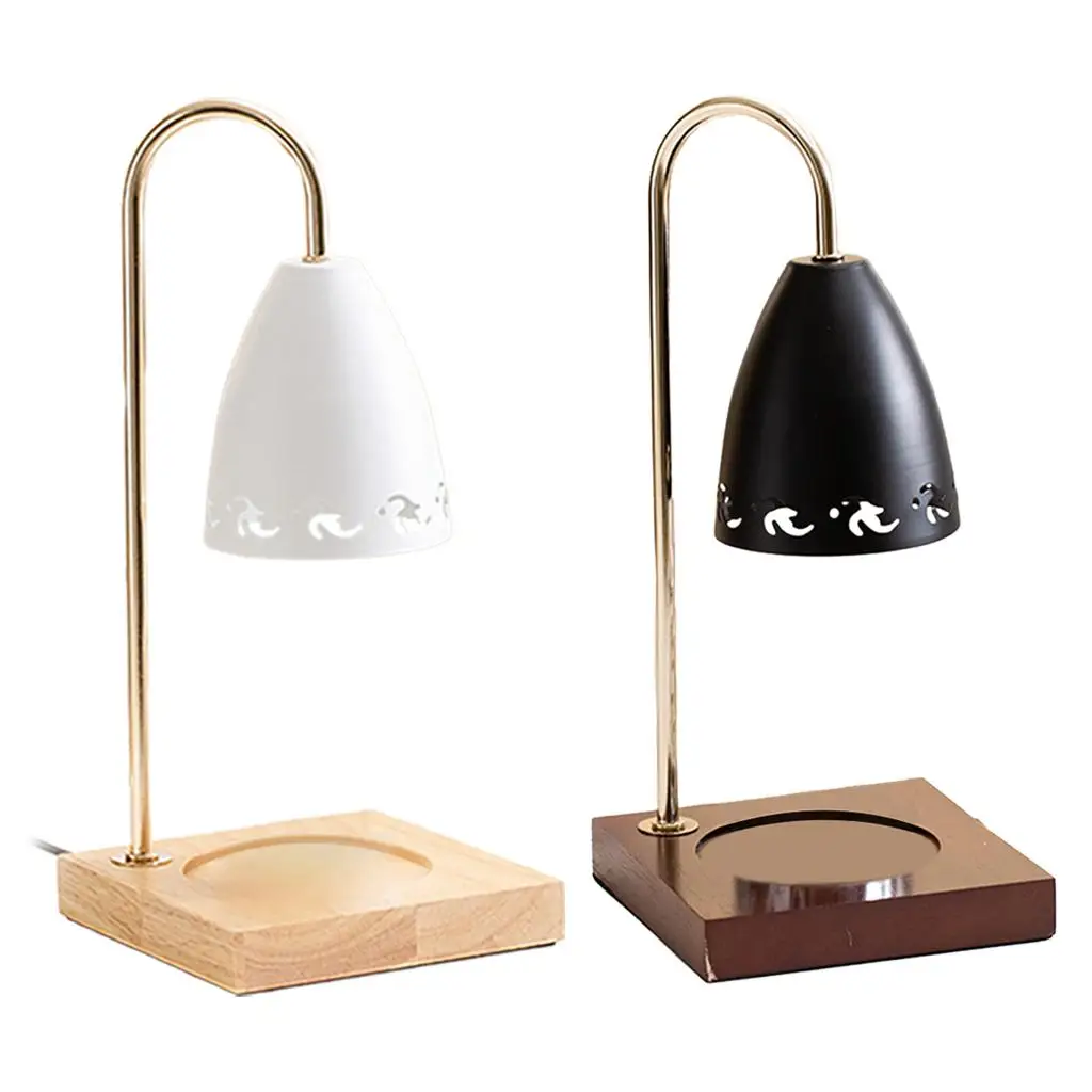 

Scented Candle Warmer Lamp Stepless Dimming Melter Fragrance Diffuser for Small & Large Jar Candles Office Bedroom Hotel Decor