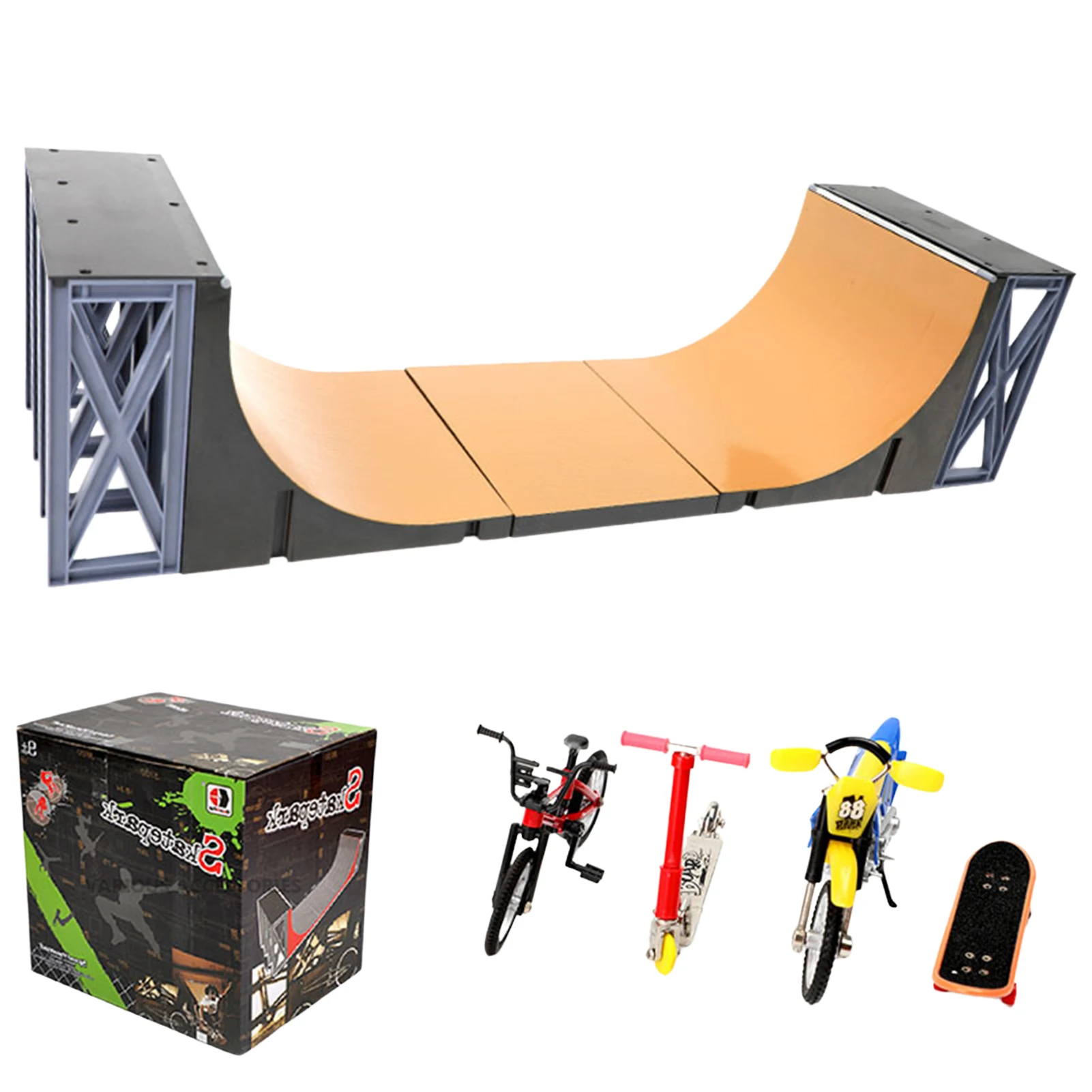 

Mini Finger Skateboard Set Skateboard Game Toys Sport Toy Child Repair Tech Tool DIY Kit Kids Children Finger Skater 2022
