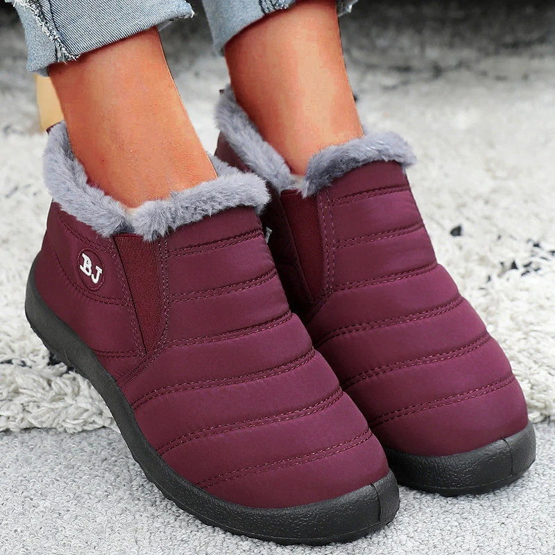 

Женские кроссовки без шнуровки, водонепроницаемые кроссовки на плоской подошве, удобная обувь для прогулок, зима 2023