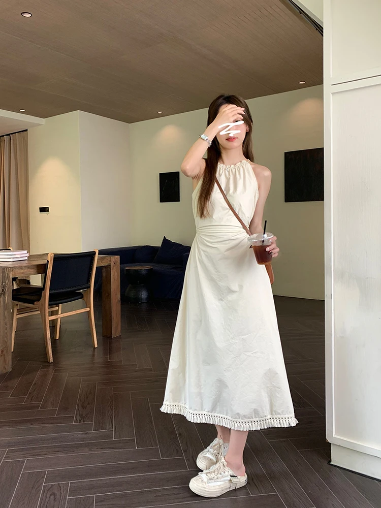 

Vintage Sexy Bodycon Luxury Lady Backless Evening Midi Dress for Women Party Club Elegant Tank Party Prom Dress Clothing Summer