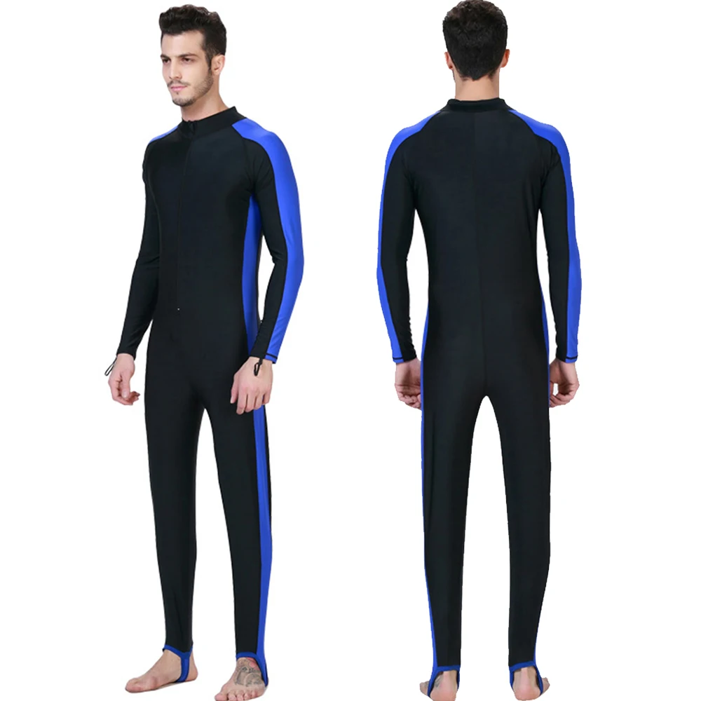 

Surfing Clothes Quick Dry One-Piece Swimsuits Wetsuit Long Sleeve Rash Guards Skinsuits Snorkeling Kayaking Suit High Elasticity