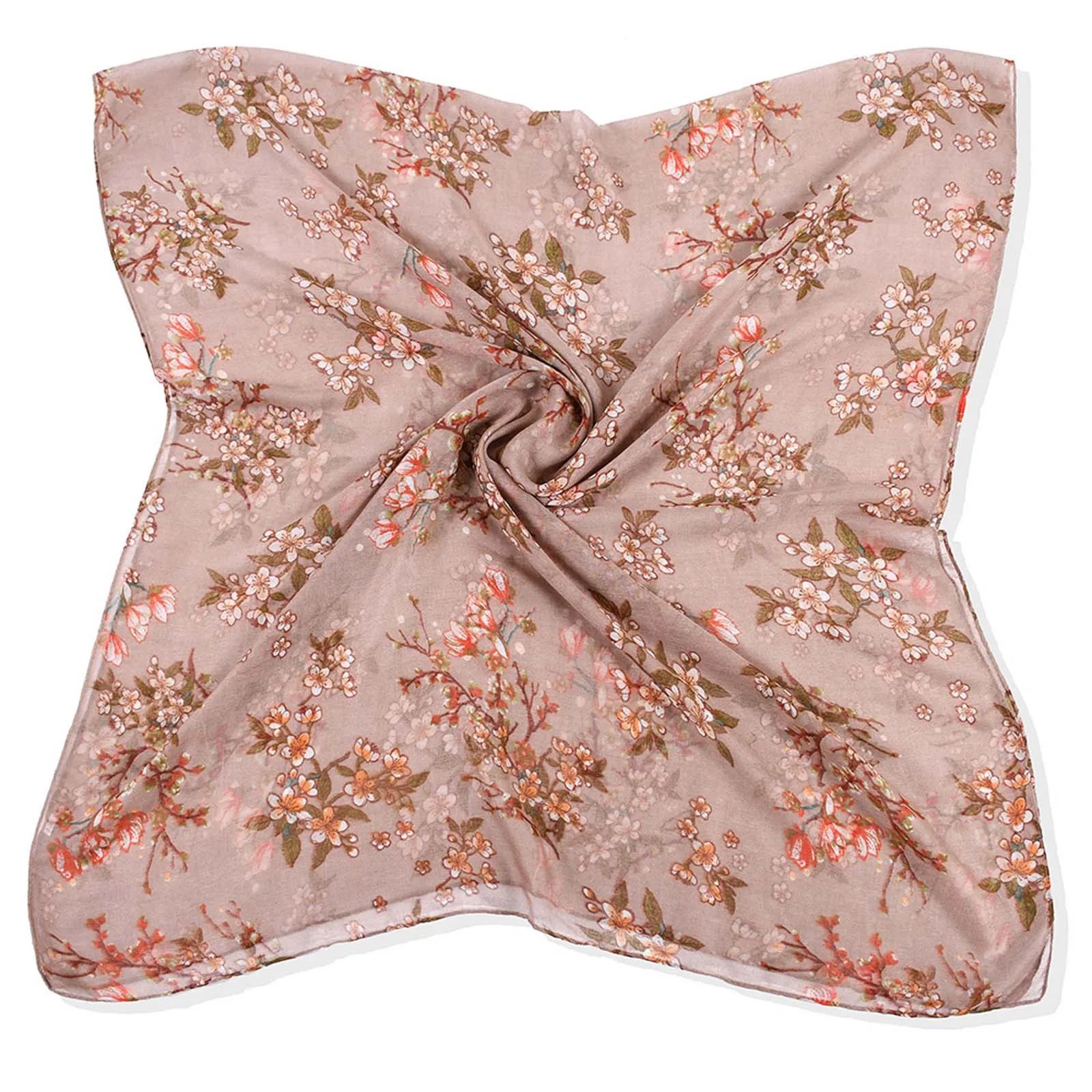 Женский шарф модный Цветочный Большой с принтом Парижа шарф-бабочка Красный