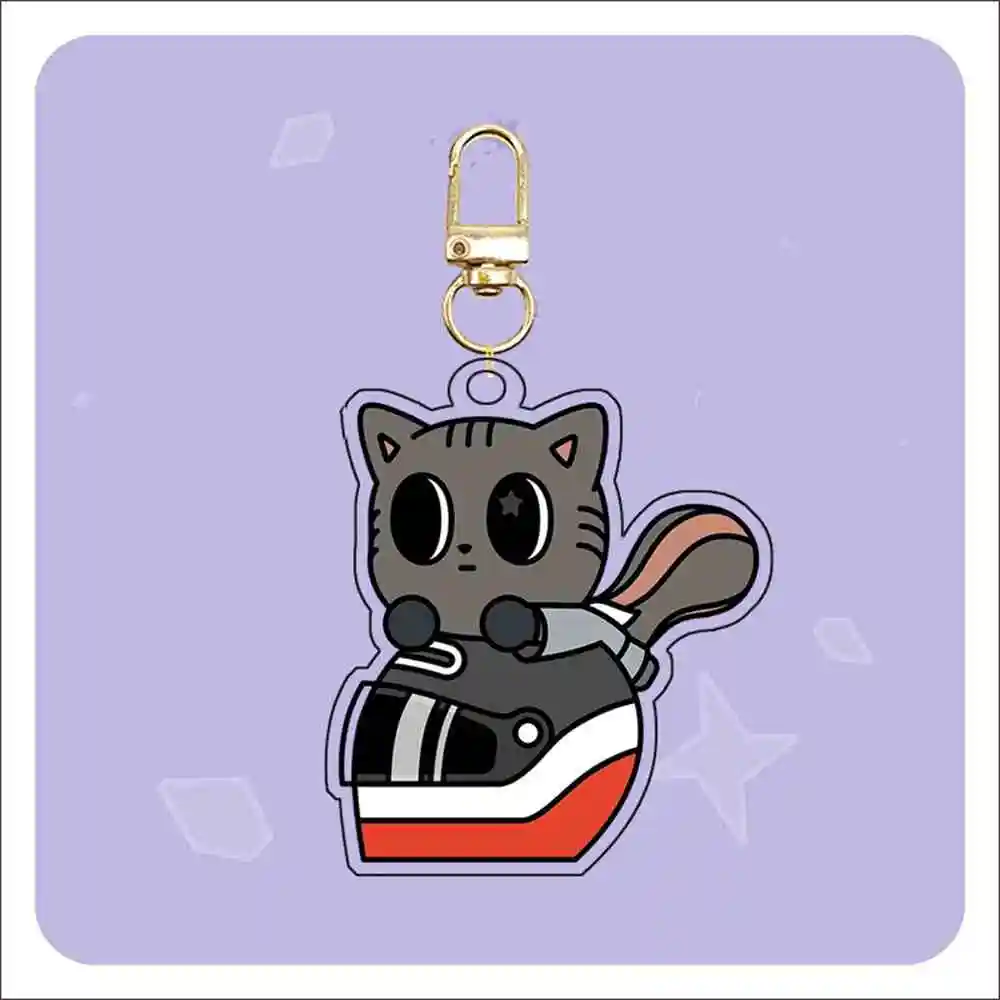 KPOP SOOBIN YEONJUN мультяшный брелок с двумя сторонами прозрачный акриловый для ключей