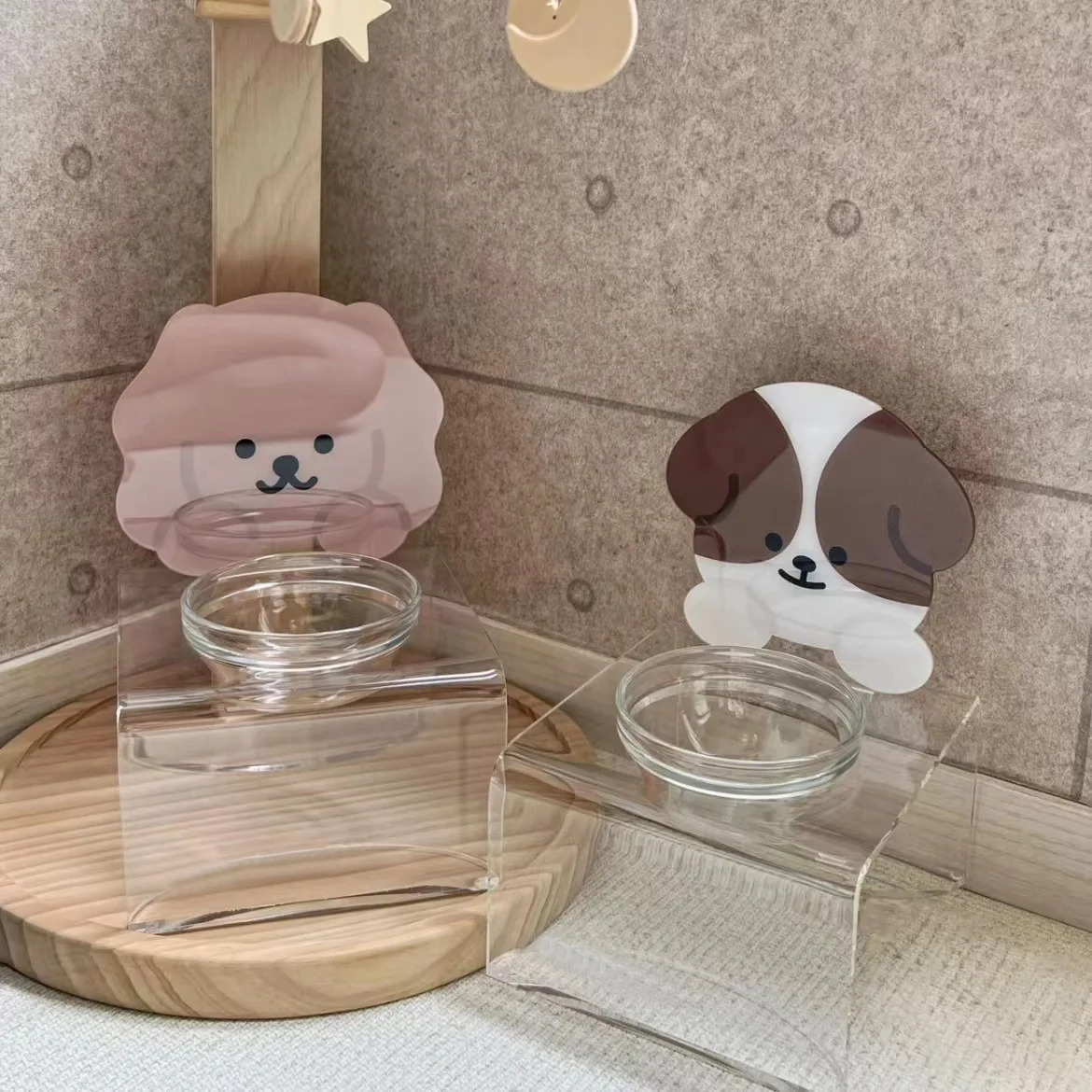 

Новая акриловая стойка для кормления домашних животных, искусственная посуда, прозрачная детская чаша, можно разобрать