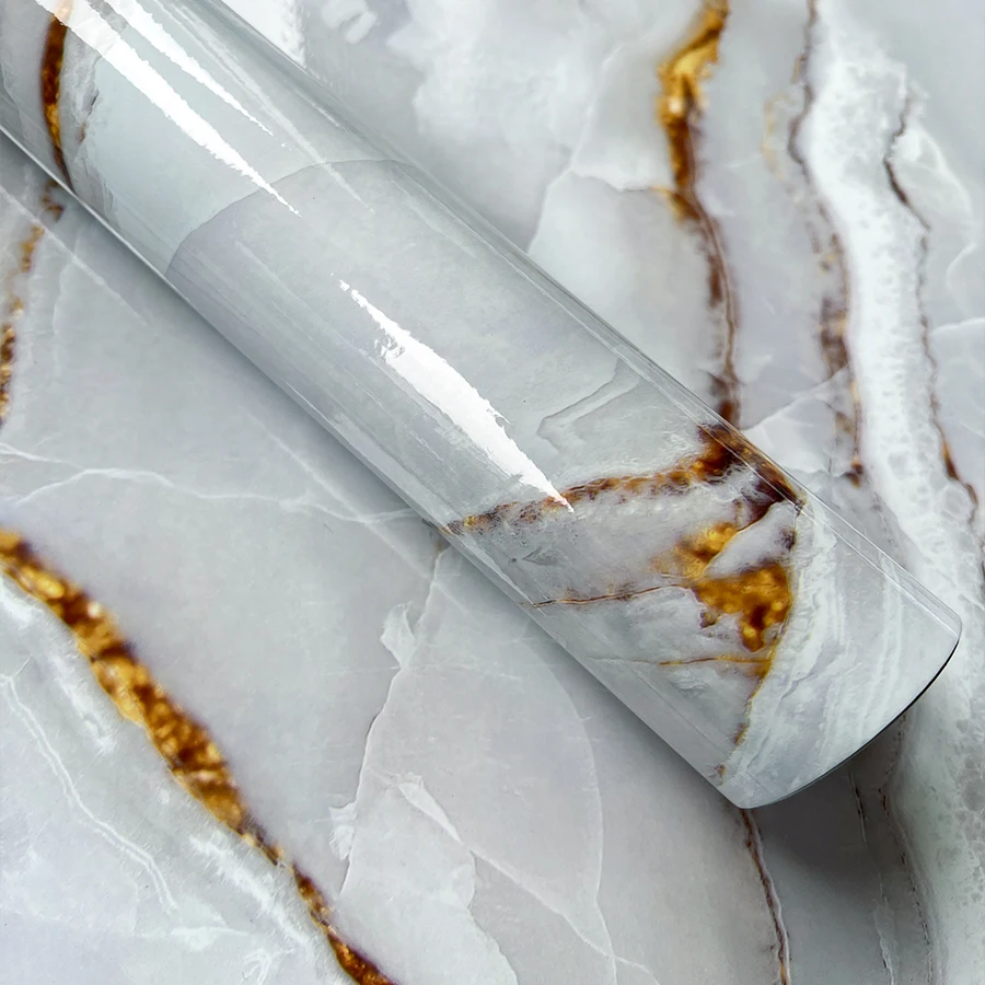 

Самоклеящиеся обои с мраморным узором для украшения дома, столовой, кухни, гостиной, фон на стену, маслостойкая наклейка