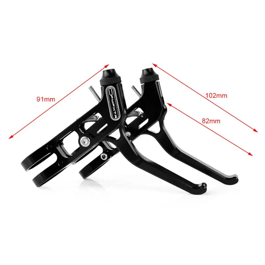 

Bicycle Brake Handle Lever 1 Pair CNC Ultra Lightweight Full Aluminum Alloy Brake Handle for Road Bike Folding Bike MTB