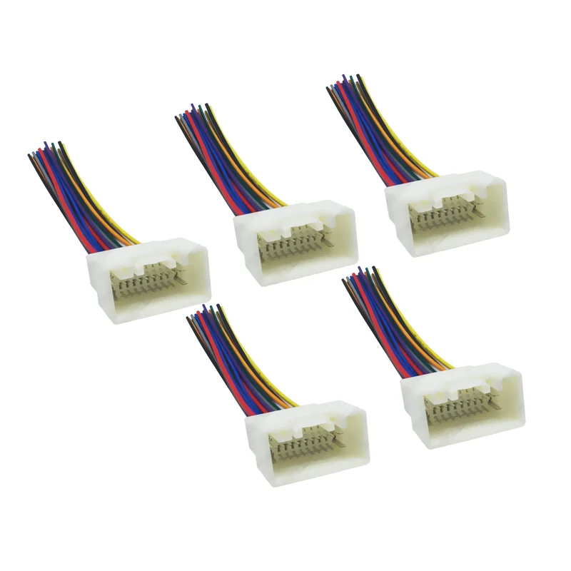 

Автомобильный радиоприемник, 5 шт., адаптер с жгутом проводов для MITSUBISHI LANCER(08 ~ 14)/OUTLANDER(07 ~ 14), установка на вторичном рынке, CD/DVD