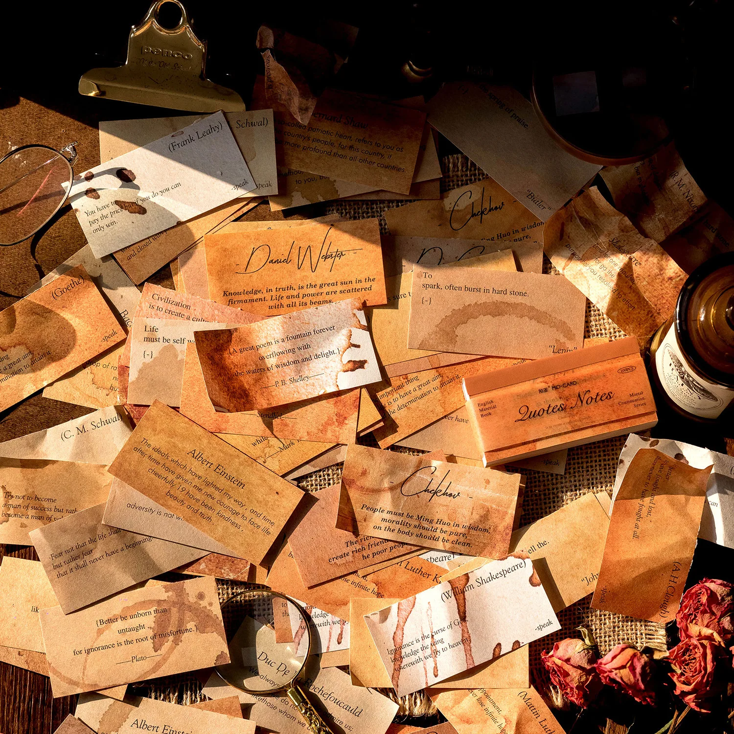 

Vintage English Text Material Paper Book Decorative Scrapbooking Collage Material Label Diary Collage Junk Journaling Planner