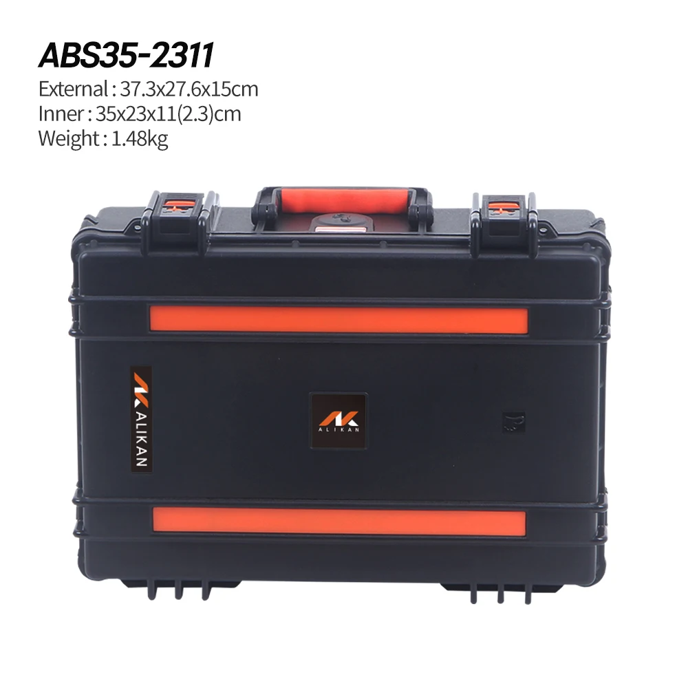 Фото ALIKAN ABS35-2311 37,3x27,6x15 см Alikan Водонепроницаемый жесткий чехол Водонепроницаемый переносной военный чехол Защитный чехол для оборудования №2