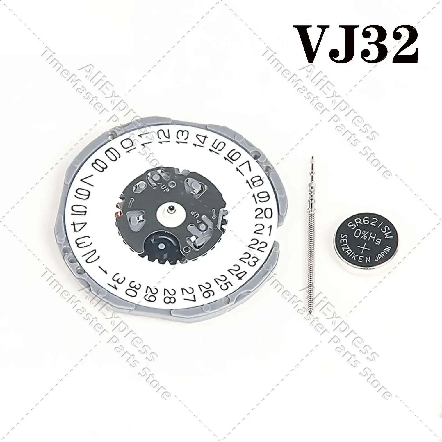 Новый и оригинальный японский механизм TMI VJ32B-3/6 кварцевый аксессуары для часов