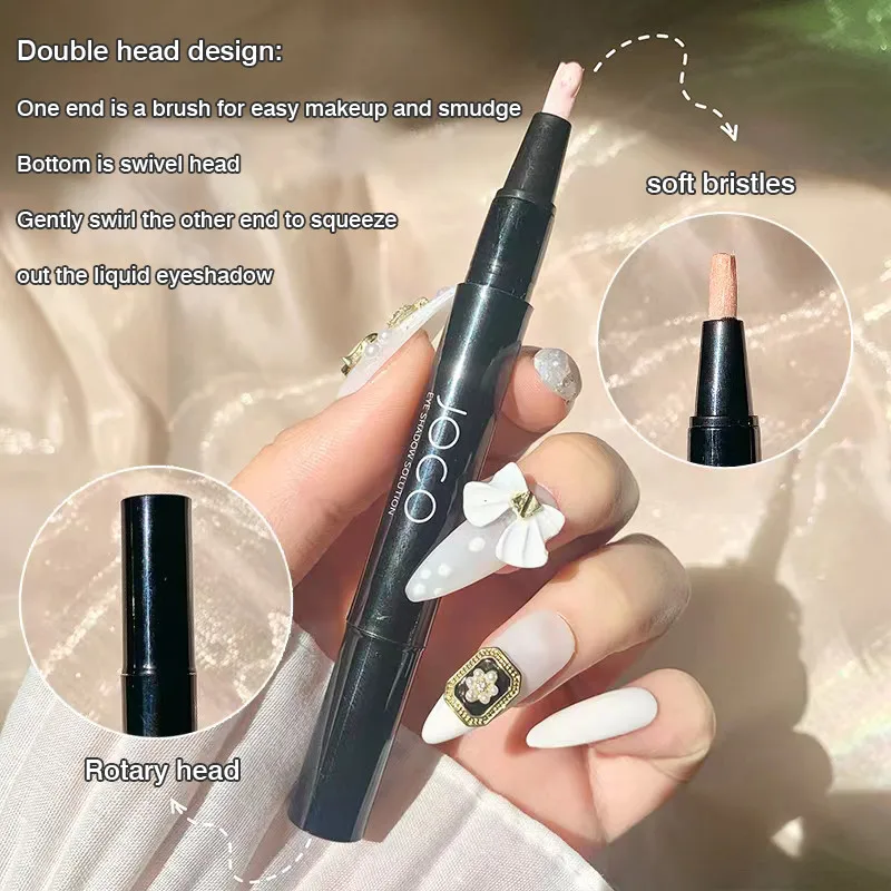 

Waterproof Liquid Eyeshadow Pen Lying Silkworm Pencil Galaxy Glitter Eyeshadow Stick Lasting Shiny Eyeliner Pen Cosmetic Makeup