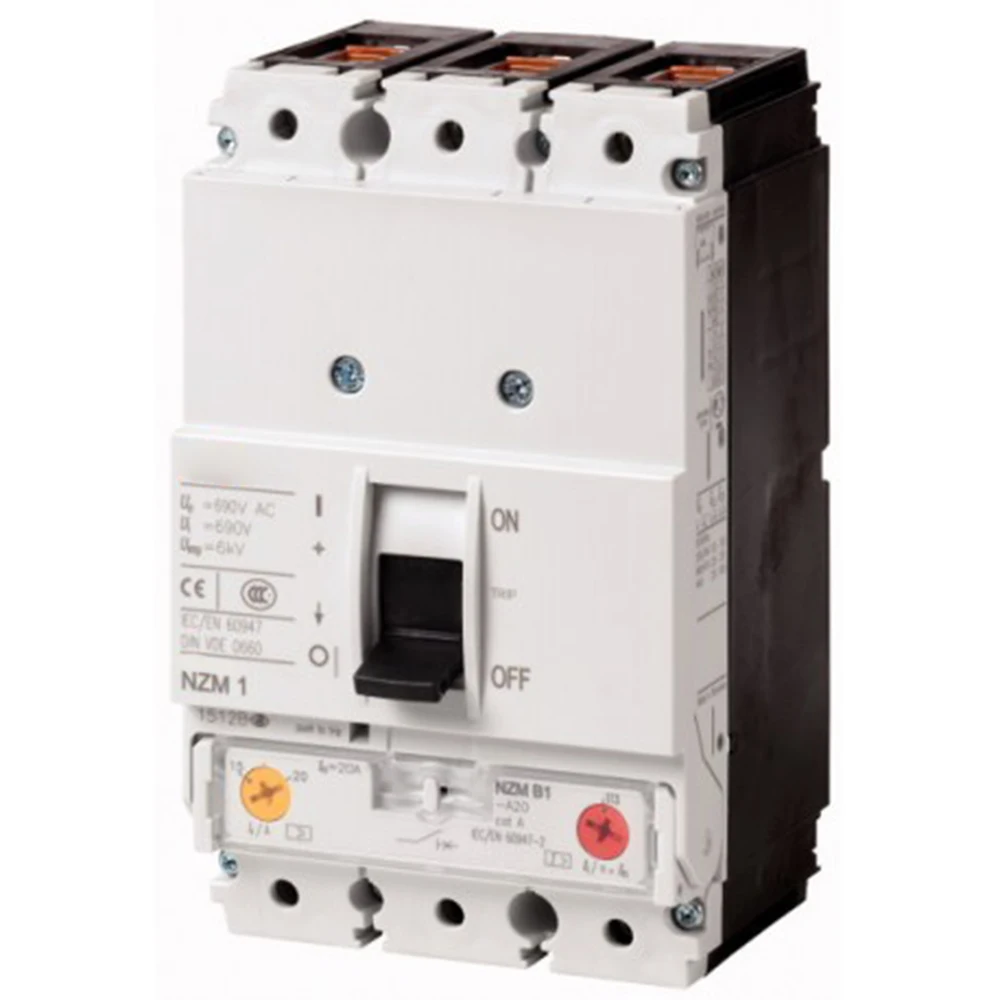 

For EATON NZMB1-A125-NA 3P 125A Molded Case Circuit Breaker Guide Rail Installation Protective Switche Circuit Breaker