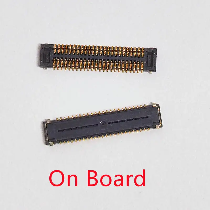 10 шт. 48-контактный USB-разъем для зарядки док-станции FPC разъем на плате Samsung Galaxy A20