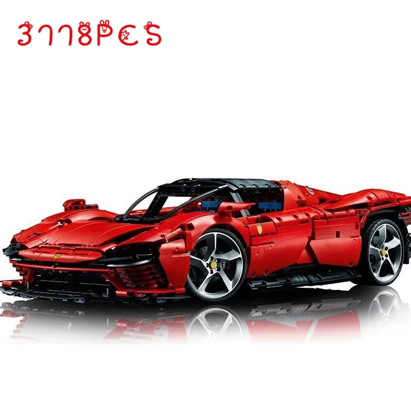 

2022 3778pcs New SP3 Sports car DIY City Speed Racing Car Technical 42143 Building Block Model Sets Bricks Toys For Kids Gifts