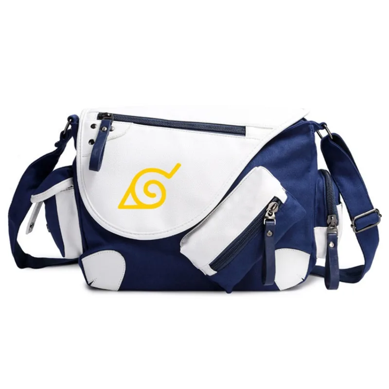 Холщовая повседневная сумка на молнии в стиле аниме Наруто Гаара сумки через