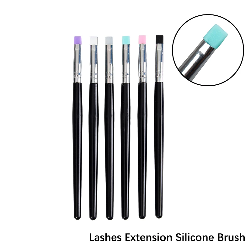 

1Pcs Soft Silicone Brush Lamination Eyelashes Separating Supply Eyelash Eyelash Extension Lifting Tools Perm