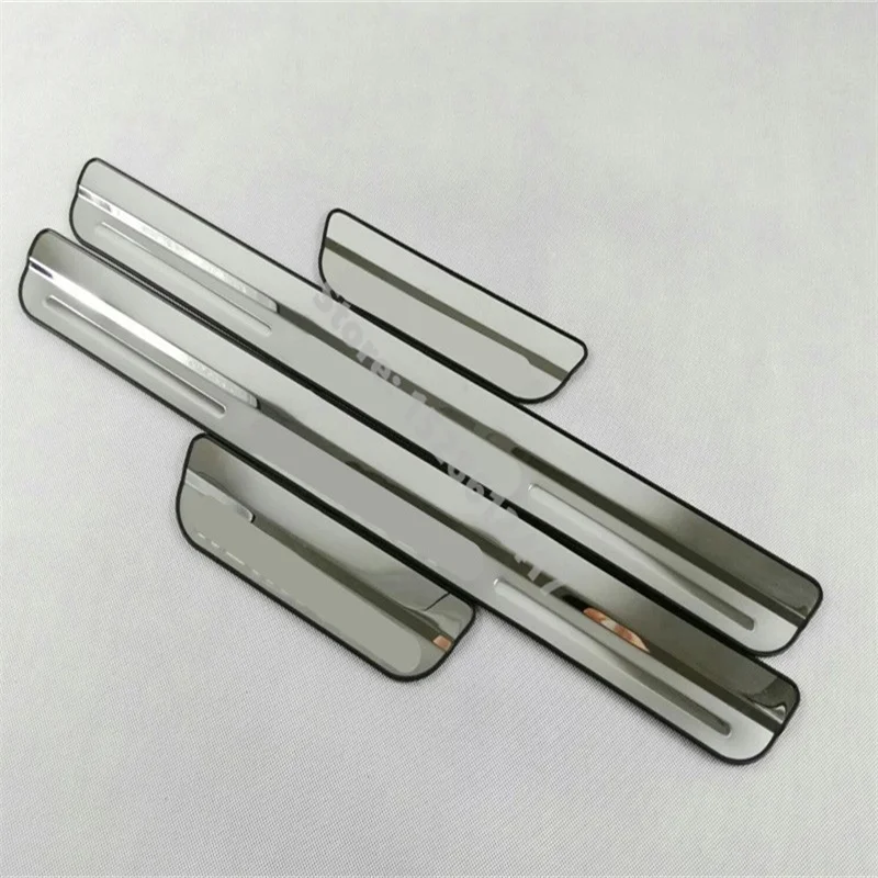 

car accessories For Renault Kadjar 2015-2019 Stainless car door sill protector Door Sill Scuff Plate Welcome Pedal Car Styling