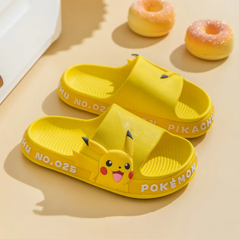 

Pocket Elves Pikachou EVA Sandals Cool Slippers Summer Shoes for Kids Youth