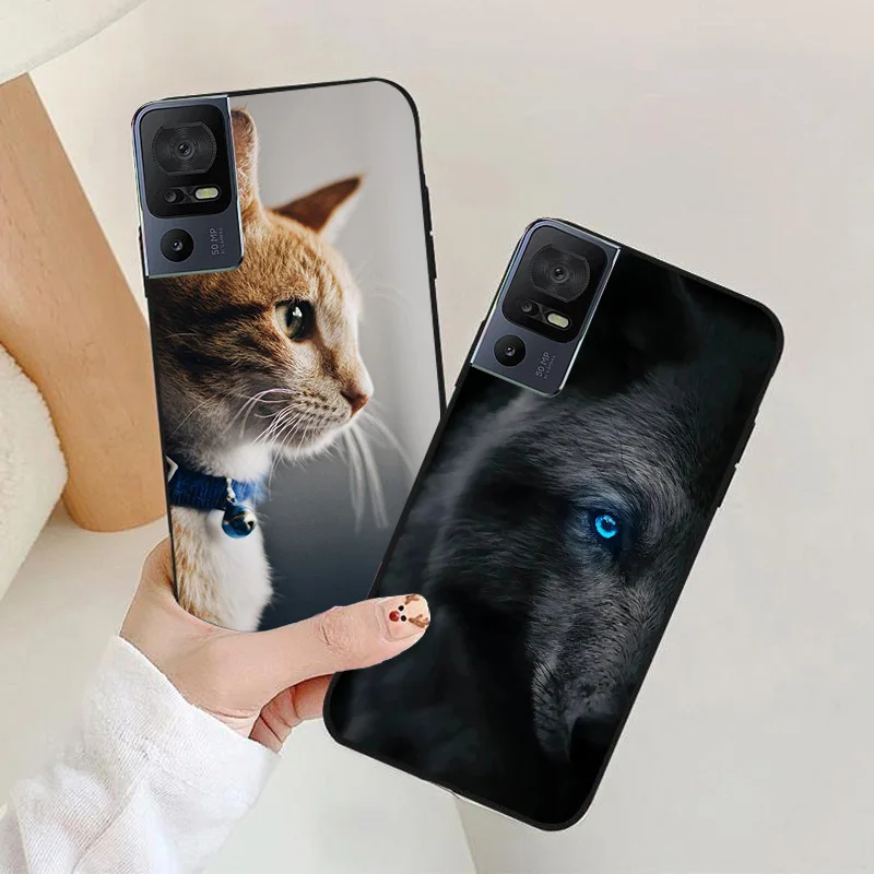 Для TCL 40 SE чехол для телефона космонавт силиконовый защитный чехол для камеры для TCL 40SE Funda Coque TCL40SE 6,75 дюйма протектор (art.: 3920cfea18aed) - 3920cfea18aed