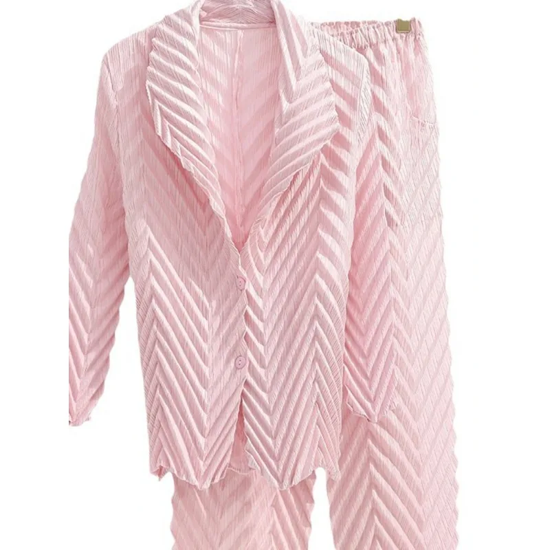 Женский комплект из 2-х предметов YUDX Miyake плиссированная куртка с отложным