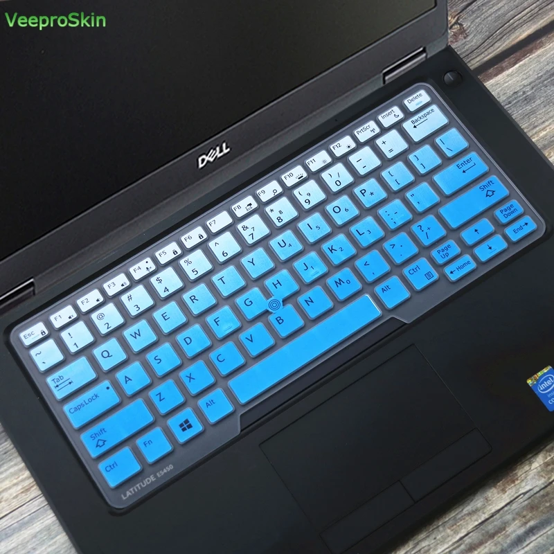 Силиконовый чехол для клавиатуры ноутбука Dell Latitude 7490 3340 E3340 5480 5490 E5490 E5491 E5450 E5470 E7450