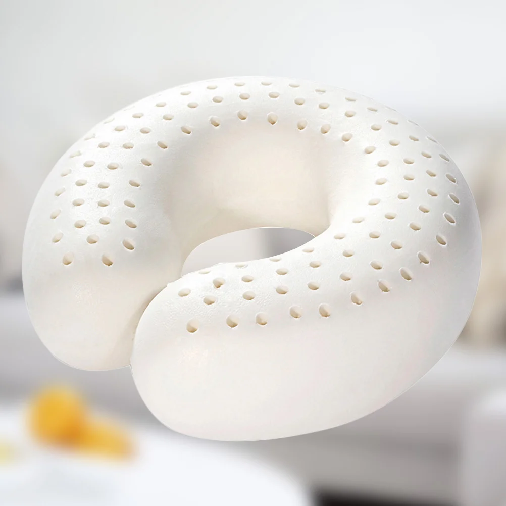 

Memory Foam Airplane Pillow Cushion Shape Latex Cervical Spine Support Travel Shaped