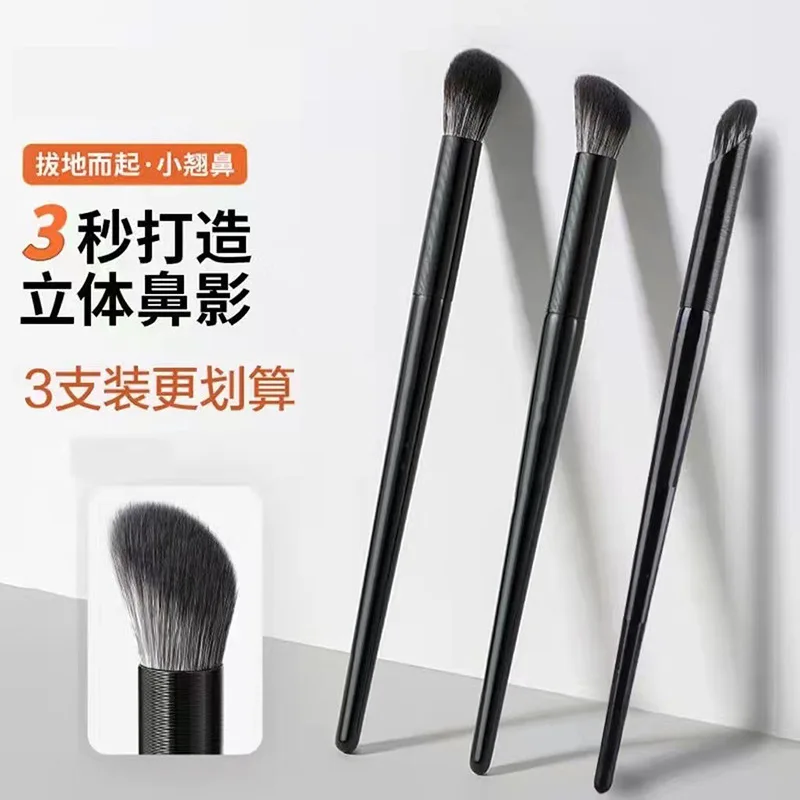 

Nose Shadow Brush Bevel head Bevel Contour Brush Flame Highlight Brush Shadow Brush Portable Makeup brush