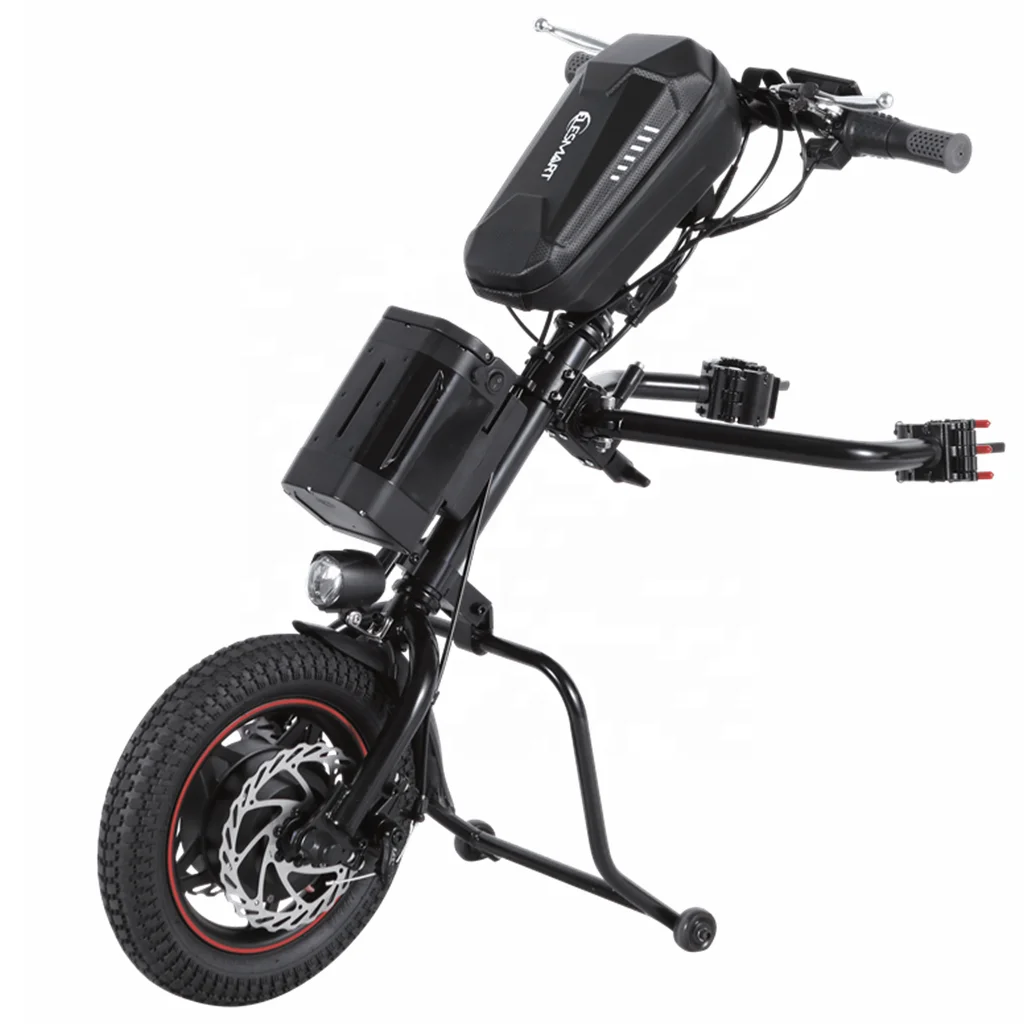 

cnebikes electric handcycle 12inch ewheelchair handcycle attachment 36v 350w electric handbike with 10.4ah battery