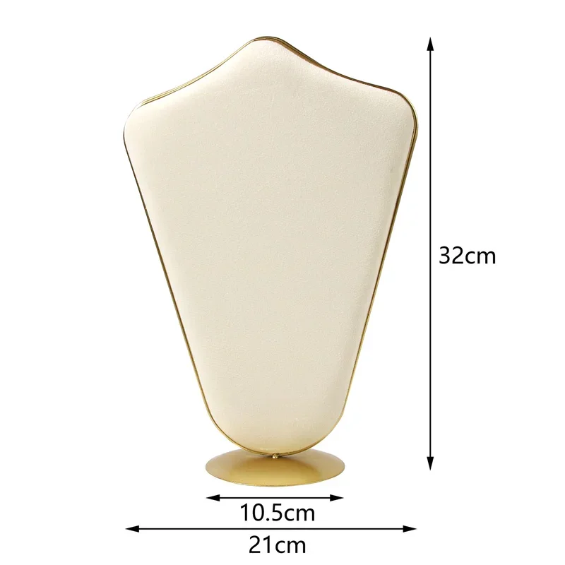 

Новогодний магазин, витрина для ювелирных изделий, роскошное бежевое ожерелье, подвеска, органайзер, цепочка для хранения часов, поднос для демонстрации браслета