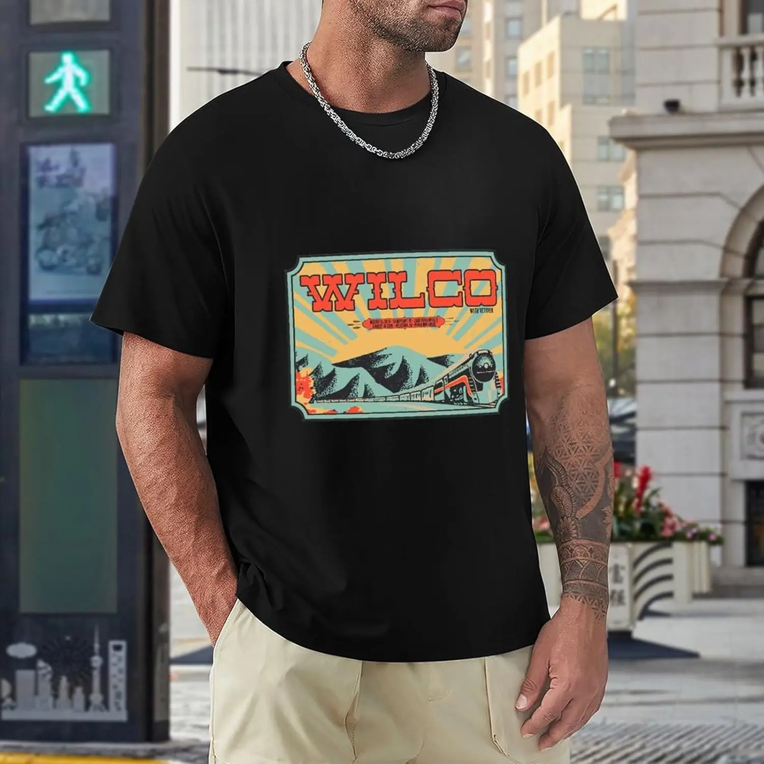 Футболки для мужчин Wilco Летние топы с короткими рукавами