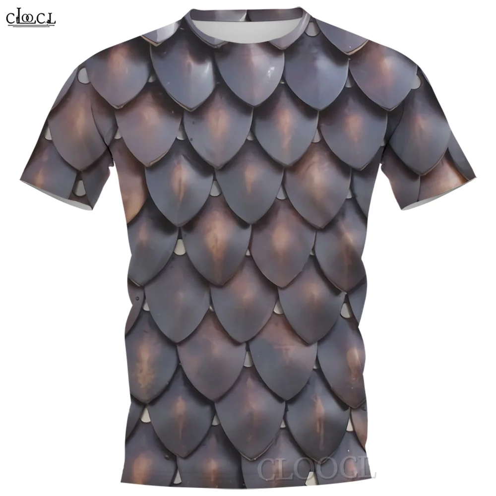 

CLOOCL Summer T Shirt Viking Tattoo Armor 3D T Shirt Kids Casual T-shirt Boy Girl Unisex Harajuku Streetwear T Shirt Male Tops