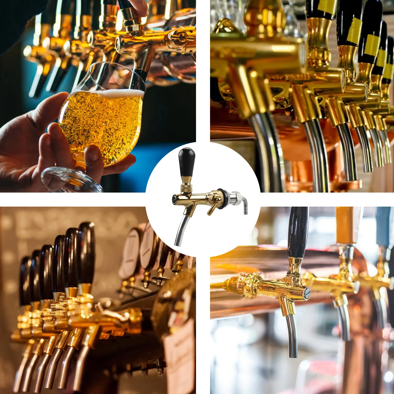 Настраиваемый кран для пива-Марка muдрайвера включает пива регулятор потока