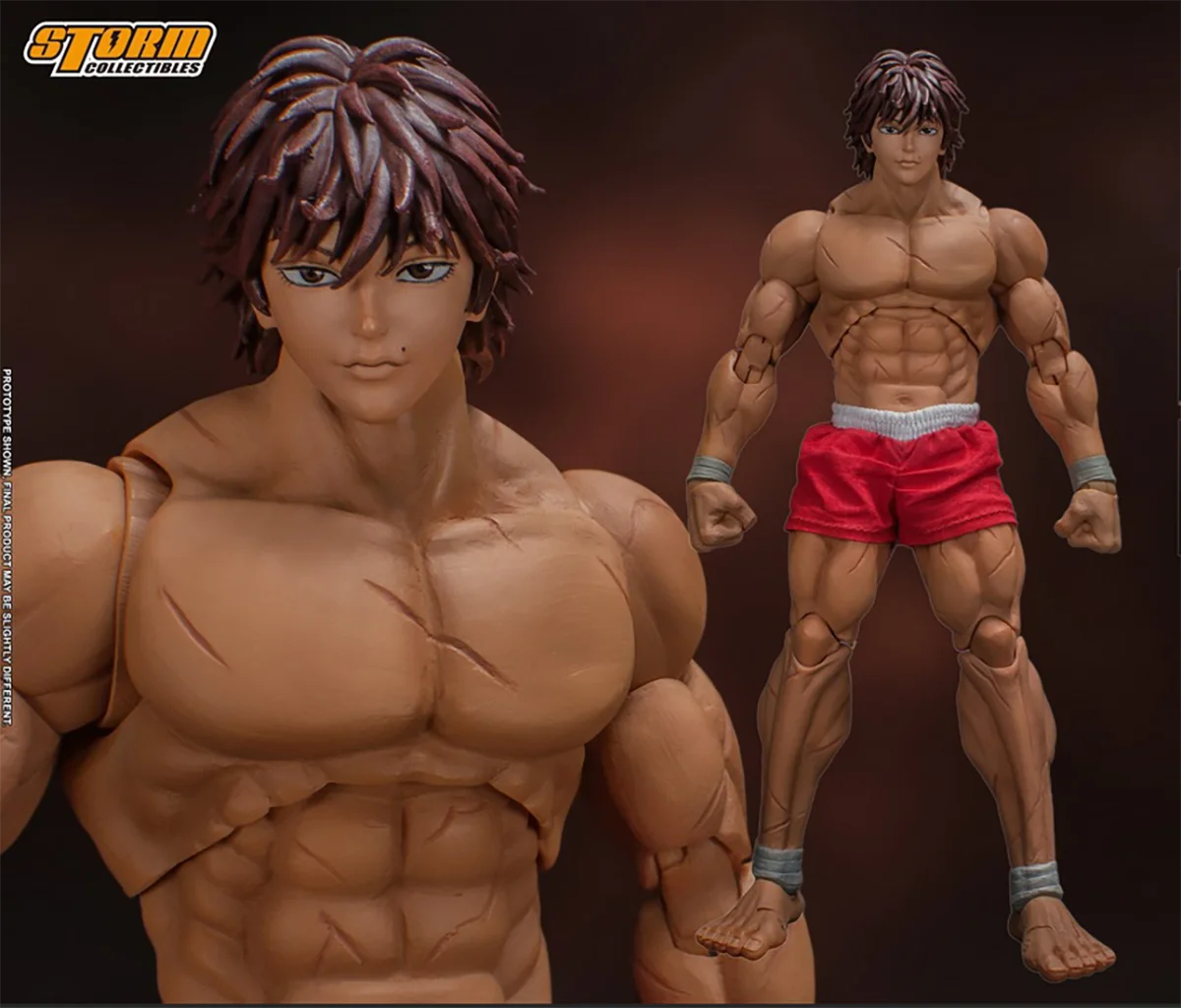 Предзаказ оригинальная комиксная модель BAKI серии HANMA KIBK01 1/12 ПВХ экшн-фигурка