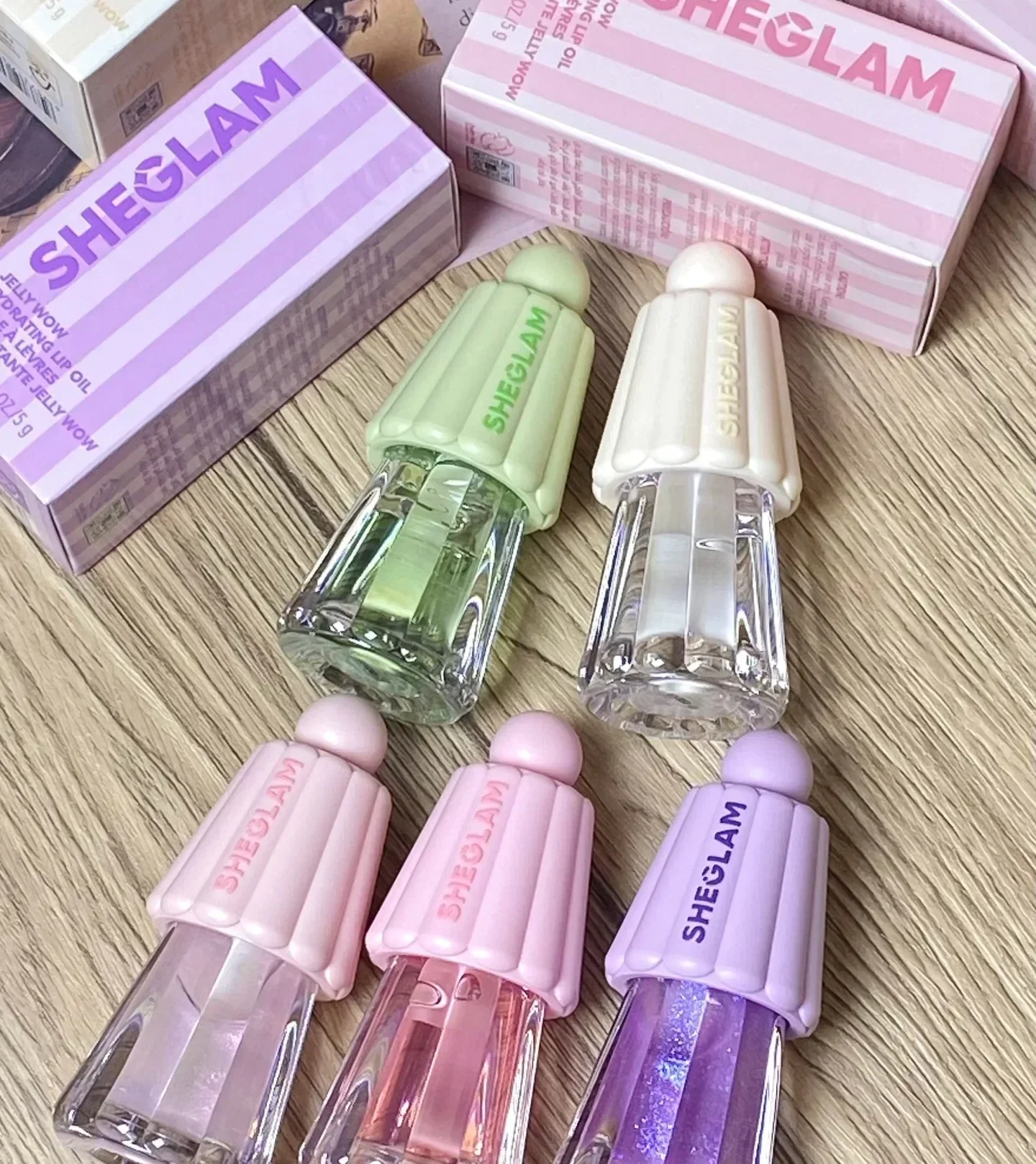 Sheglam макияж масло для губ пухлый блеск долговечный выцветающий глазурь нелипкие