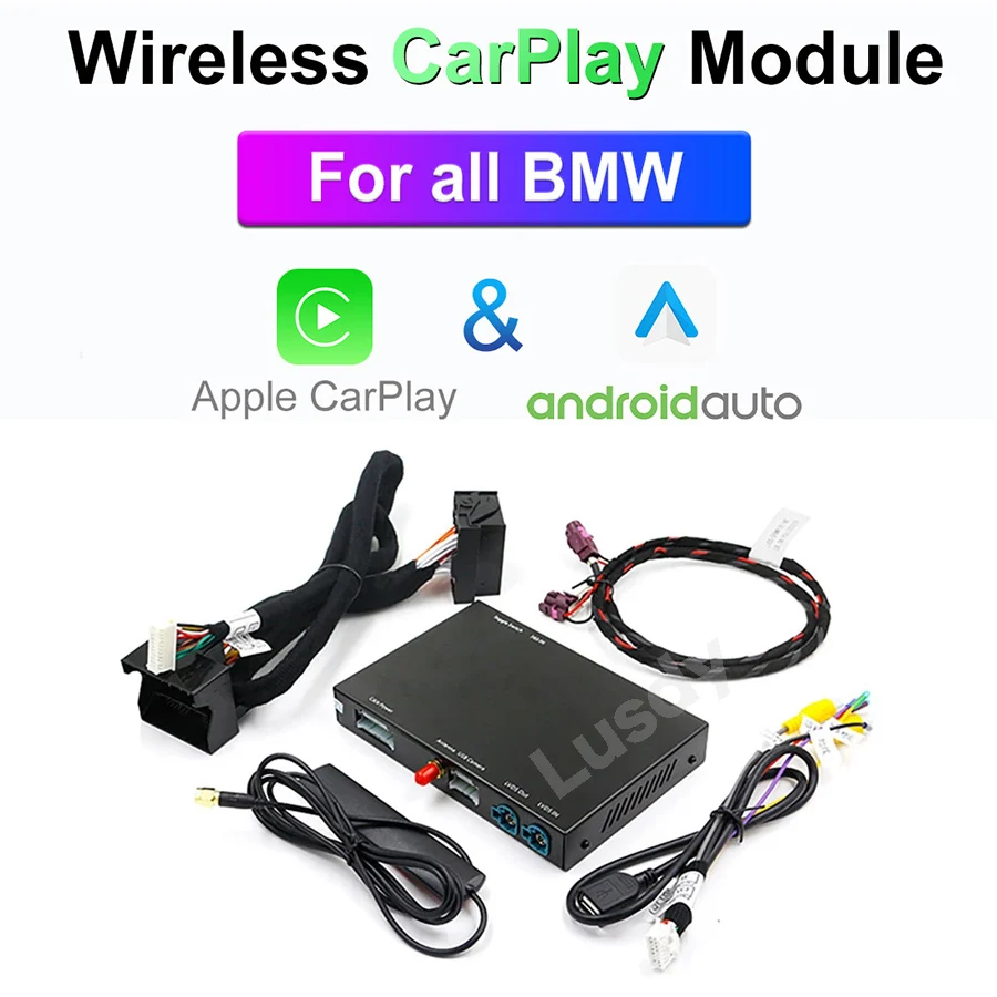 Беспроводной модуль Apple CarPlay приставка на Android для BMW NBT CIC EVO система 1 2 3 4 5 7 серии X3