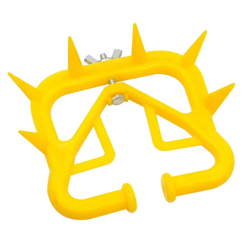 Livestock Farms Strengthen Plastic Calf Weaner Yellow Nose Ring Baby Cow Weaning Device