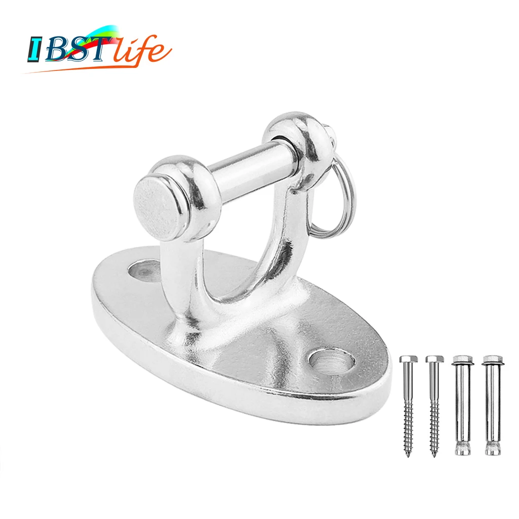 

Stainless Steel 304 Heavy Duty Swing Hangers Suspension Hooks Swing Hooks Playground Porch Yoga Seat Hammock Chair Sandbag Sets