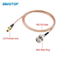 din 1 02 3 mini cc4 female jack to bnc male plug rg179 75 ohm pigtail hd sdi cable for blackmagic hyperdeck shuttle
