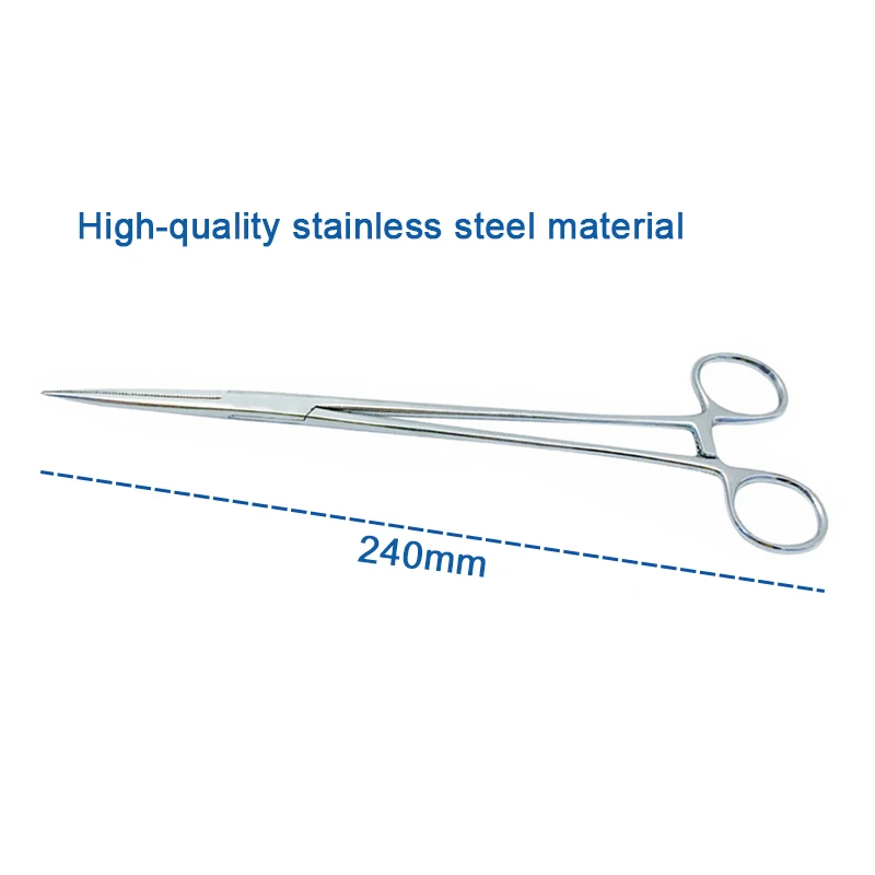 

Hemostatic Forceps with Lock Pointed Hemostatic Clamp Pointed Hemostats Straight Tips Stainless Steel