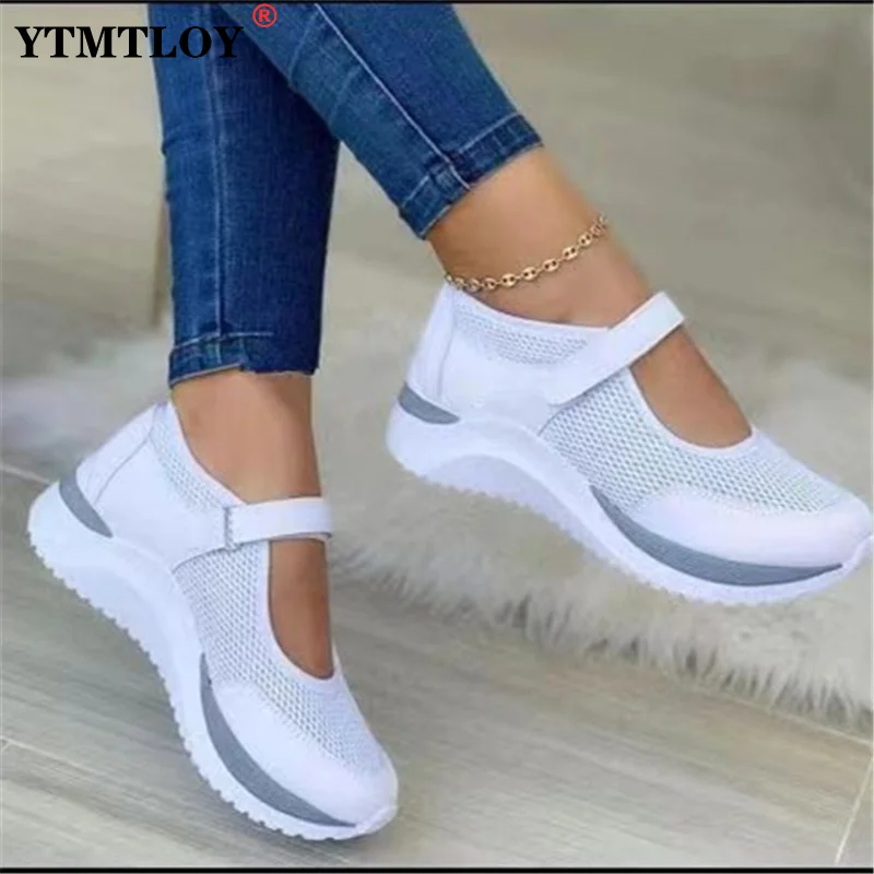 

Summer Women Casual Shoes Sneakers Women Shoes Mesh Breathable Platform Chaussure Femme Non SlipWomen Vulcanize Shoes