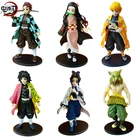 Фигурки из аниме рассекающий демонов, экшн-фигурки из ПВХ, фигурка Zenitsu, Inosuke Kimetsu, No Yaiba