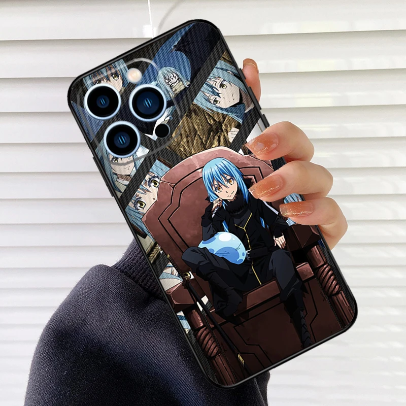 Tensei Shitara Slime Datta Ken Rimuru чехол для телефона iPhone 11 12 Pro Max XR XS X 7 8 Plus 13 Мягкая силиконовая