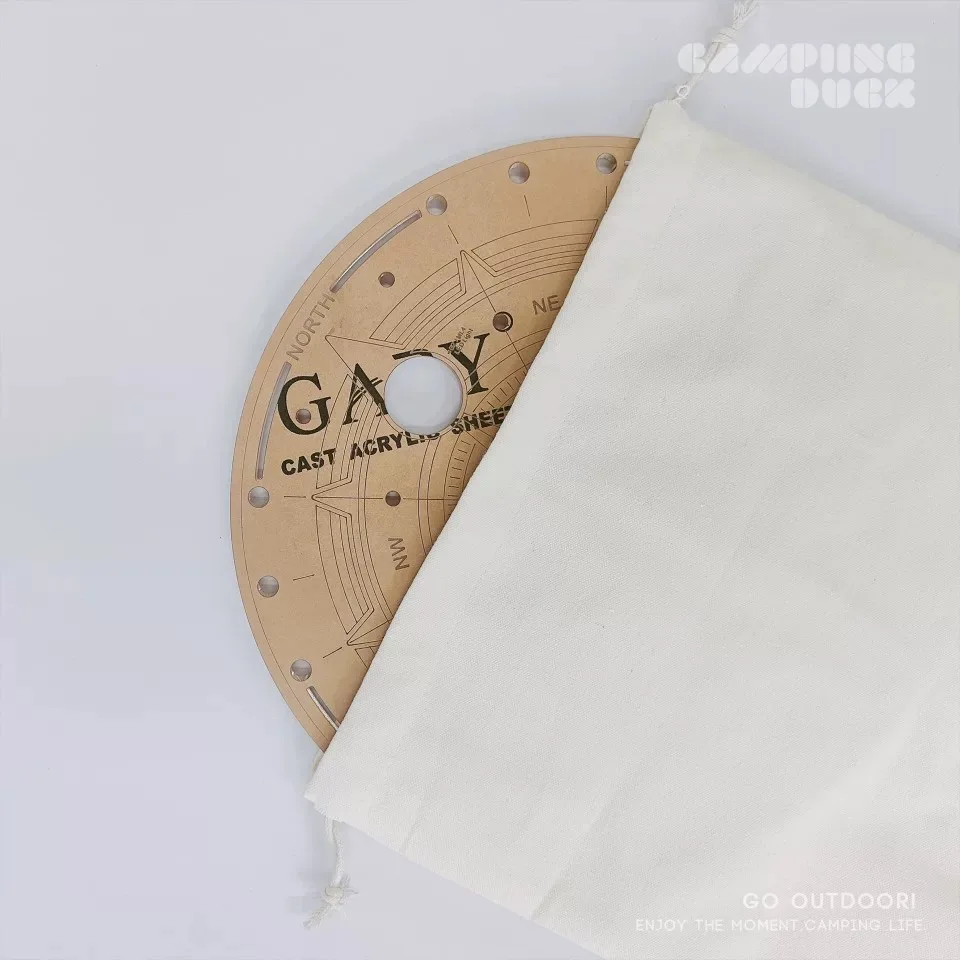 Маленький Круглый акриловый светящийся стол подходит для Goalzero черной собаки