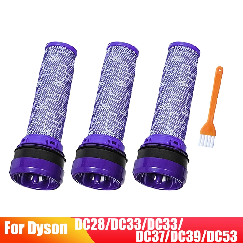 

Washable Pre-Filter Air Filters For Dyson DC28c DC33 DC37c DC39 DC53 Vacuum Cleaner Replacement Spare Parts HEPA Tool Accessory