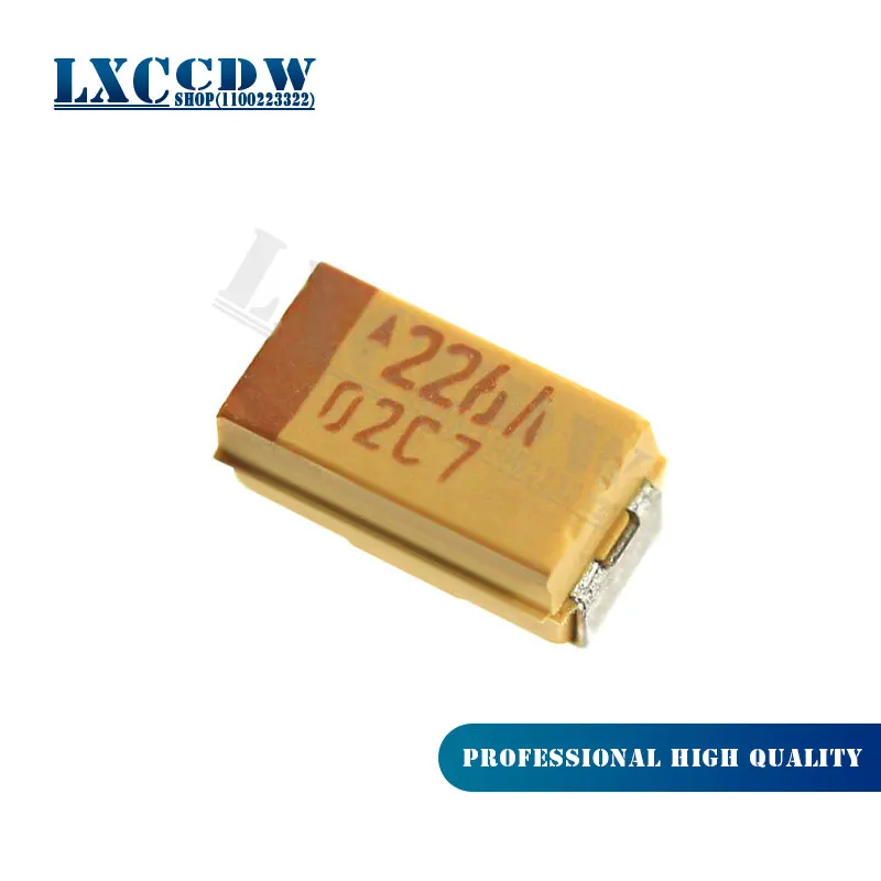 

10pcs A 3216 100uF 6.3V 6V3 107 107J SMD tantalum capacitor