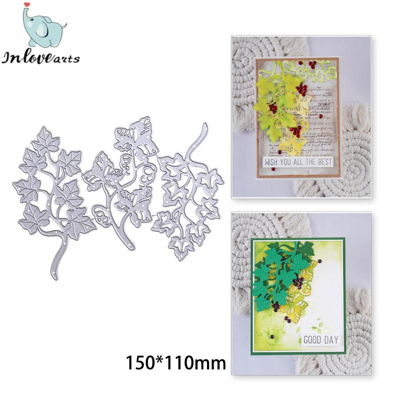 

InLoveArts Maple Leaves Metal Cutting Dies DIY Leaves Stencil Scrapbooking Photo Album Decorative Card Paper DIY Embossing Craft