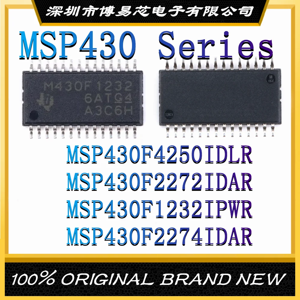 MSP430F4250IDLR MSP430F2272IDAR MSP430F1232IPWR MSP430F2274IDAR Brand new original microcontroller IC chip SSOP